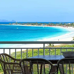 Floor Unit 520 Ft2 - 48 M2 With Stunning Dominant View On Ocean, St Barth, Orient Bay Apartment